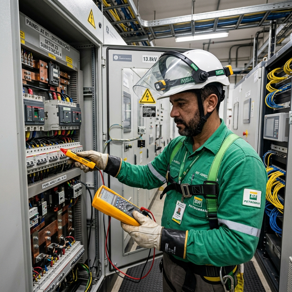 Atuação de Técnico de Manutenção - Elétrica na Refinaria Abreu e Lima